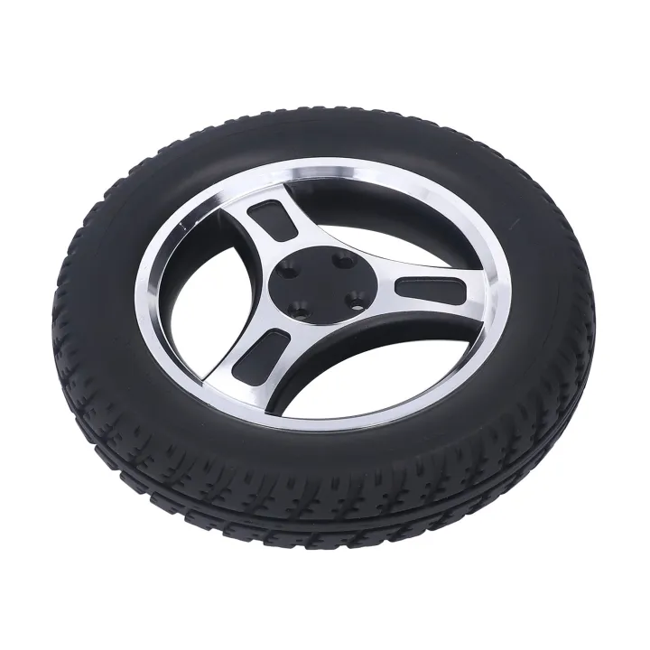 Walker%20Wheel,%204%20Holes%20Wheelchair%20Wheel%20250mm%20Alloy%20Steel%20Hub%20for%20Carts%20-%20Image%204