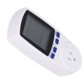 Power Meter Plug Energy Monitor, Visible Data Power Meter Plug 120V with Backlight for Home. 