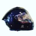 Vega Bolt Black Shine Helmet. 