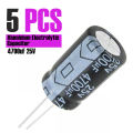 5PCS | Aluminum Electrolytic Capacitor 4700uF 25V. 