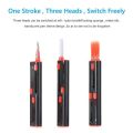 Believesinkinte multi cleaning pen 3-in-1 Cleaner Kit Multi-Function Earbuds Cleaning Pen Dust Remover Bluetooth-compatible Earphone Keyboar Cleaning ToolTool Sets. 