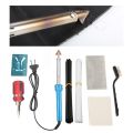Plastic Welder Kit 80W Car Welding Repair Kit for Bumper US Plug. 