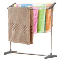 Multifunctional Stainless Steel Mobile Towel Rack, Mobile Room Save Space Towel Cloth Rack Holder, Towel Stands (TLS). 