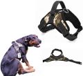 High Quality SIZE SMALL (CAMOUFLAGE) Heavy Duty Dog Pet Harness Collar Adjustable and Soft Chest Belt. 