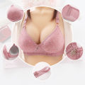 Amamia Women Underwear Little Hoop Adjustable Strap Lady Brassiere. 