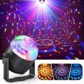 Disco Ball Light,Halloween Party Decorations Lights, USB LED Mini Sound Activated DJ Dance Stage Light Colourful RGB Strobe Lamp for Home Room Dance Karaoke Xmas Happy Birthday Wedding Club Show. 