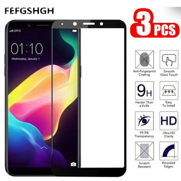 LeiyanLuxury Tempered Glass For OPPO F5 Screen Protector for OPPO A73 Full Cover for OPPO F5 Youth CPH1725 3D Curved Edge Film