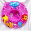 【Hot】 Baby Seat Float Swim Ring Double Handle Safety Inflatable Infant Kids Swimming Pool Rings Water Toys Swim Circle For Kids. 