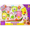 Baby musical cot mobile with hanging stand 5 piece toys finning Musical instruments. 