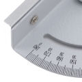 180 Degree Woodworking Protractor Safety Edge Angle Protractor for Angle Measurement. 