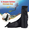 Extra Safe New Tecno Black Color 1L Diving Oxygen Cylinder Bag Underwater Air Tank Nylon Storage Carrying Case Diving Shoulder Bag. 
