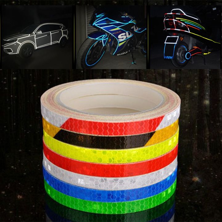 1cm*8m Hot Motorcycle Bicycle Wheel Rim Decal Cycling Accessories ...