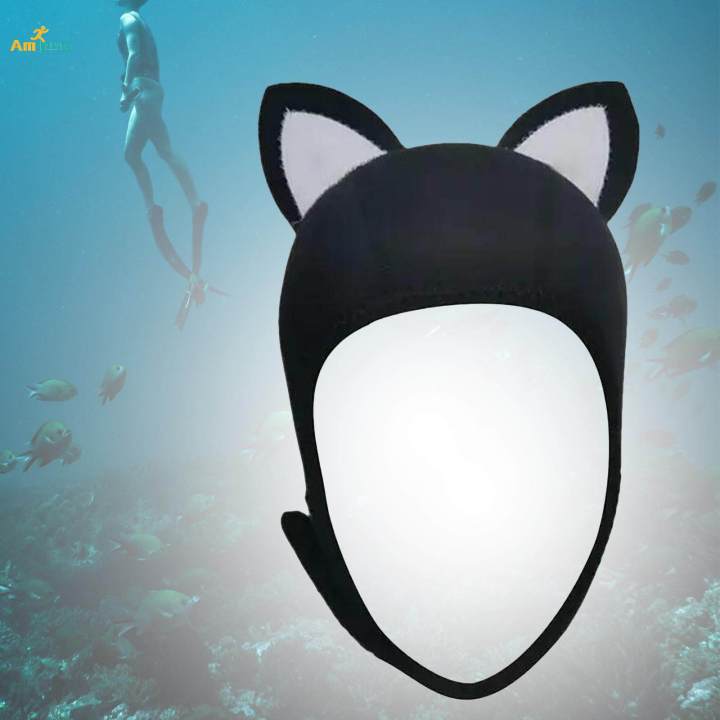 Scuba%20Diving%20Hood%20Cap%203mm%20Neoprene%20Hood%20Headgear%20Head%20Cover%20Thermal%20Hood%20for%20Black%20White%20-%20Image%204