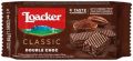 Loacker Double Choc Crispy Wafers with Cocoa and Chocolate Filling Multicolor, 0.05 kilograms, 45.0 gram, 1 FROM DUBAI (SAM). 