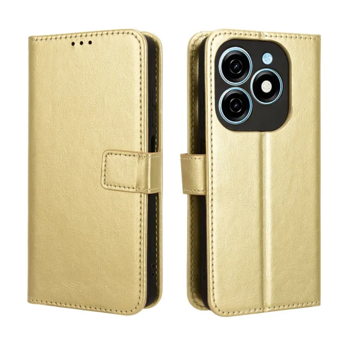 lthmy for Tecno Spark Go 2024 BG6 Case Wallet PU Leather Back Cover Stand Holder Flip Cover