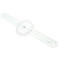 Physio Clear Plastic Goniometer Angle Ruler Joint Bend Measure Measuring Medical. 