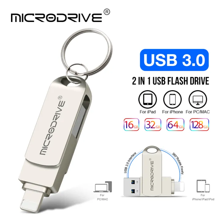 Usb%203.0%20Flash%20Drive%20pendrive%2032GB%2064GB%20128GB%20256GB%20512GB%20For%20iPhone%20Usb/Otg/Lightning%202%20in%201%20Pen%20Drive%20For%20iOS%20External%20Storage%20-%20Image%203