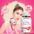 Nature Glow Glutathione Collagen Glow Strawberry Flavor Organic Chewable Gummies - 60. 