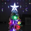 Luminous Christmas Tree Star Led Lighted Star Tree Topper Waterproof Reusable Christmas Tree Decor High Brightness Holiday Ornament for Home Office New Year Indoor Decoration Christmas Tree Topper. 