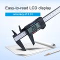 Electronic Digital Caliper High-Precision Measure Instrument Ruler. 