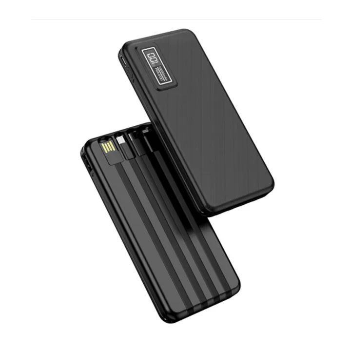 Aspor%2010000mAh%204%20in%201%20Power%20Bank%20A300%20Built-in%20Micro/Type-C/Lightning/USB%204%20in%201%20Cables%20Portable%20Charger%20-%20Image%202