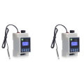 2X XY-DT01 Digital Temperature Controller -40-110°C Digital Micro-Digital Thermostat with LCD Display And Sensor. 