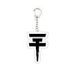 Popular Singer Bill Tom Kaulitz KeyRing Keychain for Accessories Bag Acrylic Pendant Tokio Hotel Key ring Chains Fans Gifts. 