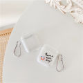 Cute Smiley Earphone Case For Inpods 12 I12 I9s Wireless Headphone Soft Silicone Earbuds Clear Protective Cover Box Accessories. 