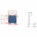 10X 0.96 Inch IIC I2C Serial GND 128X64 OLED LCD LED Display SSD1306 for Arduino Kit White Display. 