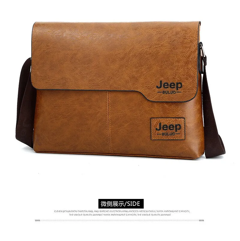 JEEP SPIRIT 1941 ESTD Men's Briefcase Business One Shoulder