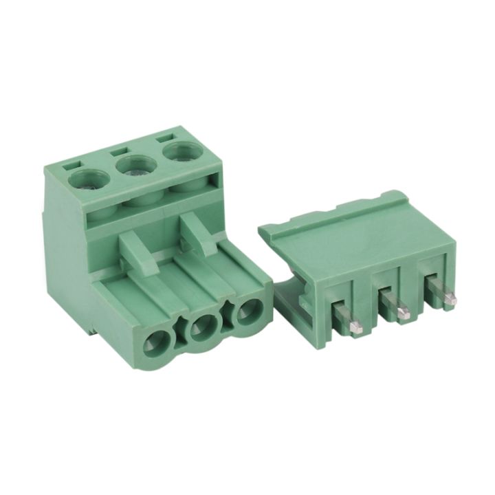 10Pcs%205.08mm%20Pitch%203Pin%20Plug-in%20Screw%20Terminal%20Block%20Connector%20Right%20Angle%20-%20Image%205