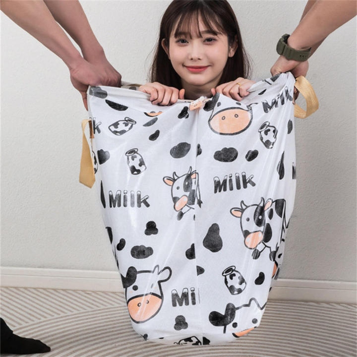 Foldable%20Portable%20Handbags%20Clothing%20Storage%20Solutions%20Cartoon%20Cow%20Printing%20Blanket%20Storage%20Bags%20Dustproof%20Wardrobe%20Organizer%20Bags%20Quilt%20Storage%20Bags%20-%20Image%209