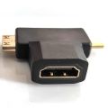 HDMI adapter 3 in 1 MICRO HDMI Input MINI HDMI Input Male to Female. 