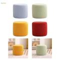 Ottoman Foot Rest Stool Padded Seat Small Cylinder Stool Sofa Tea Stool for Office Sturdy Room. 
