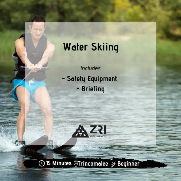 Trincomalee -Water Skiing - Per Person (Min 1 Pax)