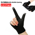 Sutuiying High Quality 1/2/3 Pairs Finger Thumb Sleeve Gloves for Gamer Non-scratch Portable Mobile Gaming Gloves Gaming Accessories Sweat Proof. 