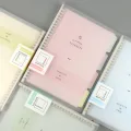 High Quality Binder Notebook Loose Leaf Spiral Notebook Paper Diary Removable Simple Thickened Coil Shell Notebook. 