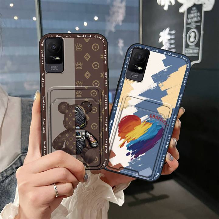 Cartoon Shockproof Phone Case For TCL Ion X Graffiti Anti-dust Dirt-resistant Cute Cover Anti-knock Card bag Waterproof