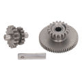 Motorcycle Motor Gear Set Starter Motor Gear Set Impact Resistant Well Running for ATVs. 