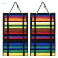 2Pcs Martial Arts Belts Organizer Holder Kids Wall Hanging Muay Thai. 