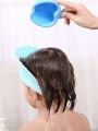 Hair Wash Shampoo Shield Waterproof Splashguard for Infant Children Baby Kids Bath Visor Hat Adjustable Baby Shower Protect CapBasketball. 