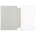 For Xiaomi Mi Pad 5 Pen Slot Transparent Back Cover Leather Tablet Case. 