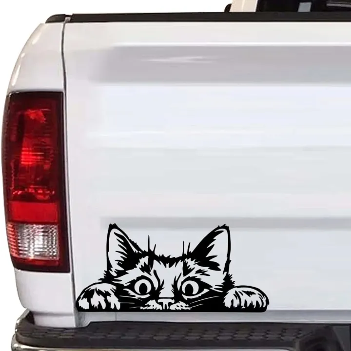 Cartoon%20Cat%20Peeking%20Car%20Sticker%20Decal%20Pet%20Animal%20for%20Auto%20Vehicle%20Windshield%20Bumper%20Pickup%20Tailgate%20Offroad%20Truck%20Vinyl%20Decor%20-%20Image%202