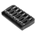 Guitar Fixed Bridge, Strong Compatibility Electric Guitar Fixed Bridge Adjustable Metal for Replacement. 