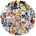 20/40/60pcs Naruto Stickers Japanese manga Anime Stickers for Laptop Scrapbook Journal Kids Girls Boys Stickers. 