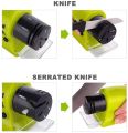 Swifty Sharp Knife Sharpener / Knife Sharpener / Swift Sharp Cordless, Motorized Knife & Scissor Blade Sharpener. 