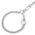 Dog Steel Necklace Chain with Lock Dog Training Choke Collar Adjustable Stainless Steel Chain Slip Collar Best for Puppys Dogs Steel Choker Chain. 