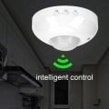 Motion Detector LED Light Human Motion Infrared Detector 360 degree Ceiling Installation Corridor Bathroom Ceiling. 