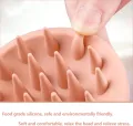 Scalp Massage Brush, Scalp Massager, Head Massage Brush, Silicone Head Massage, Scalp Massager for Various Scalp Types, Wet and Dry (Multi Colour). 