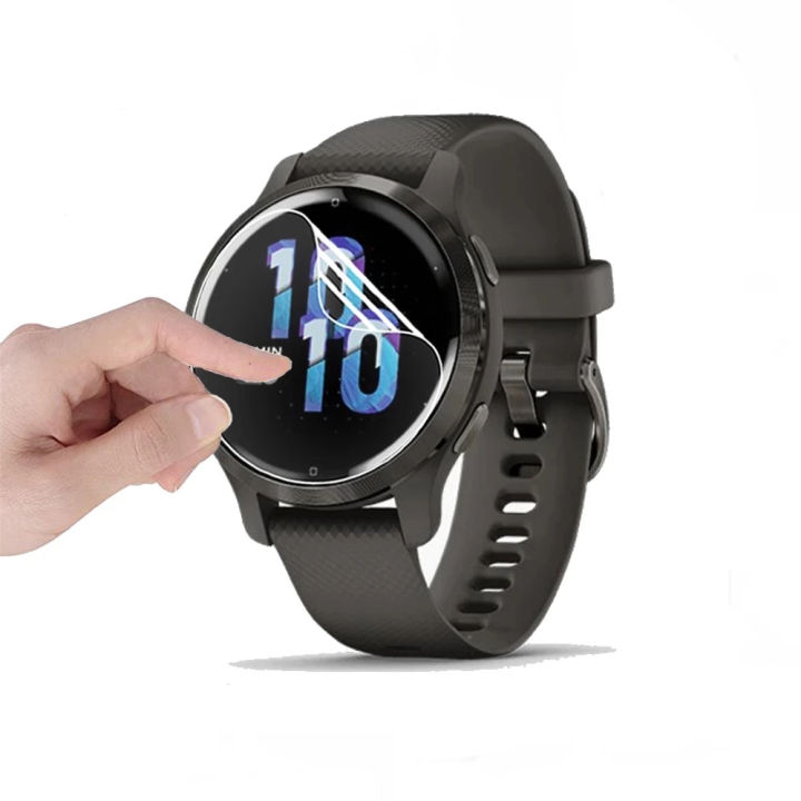 3 Pellicole Protettive TPU Per Garmin Forerunner 965 – HD Trasparente, Auto Guarigione, Anti-Graffio E Anti-Impronta – Installazione Senza Bolle